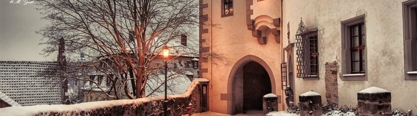 Meißen Burgtor im Winter (MATE Theme für Contao)